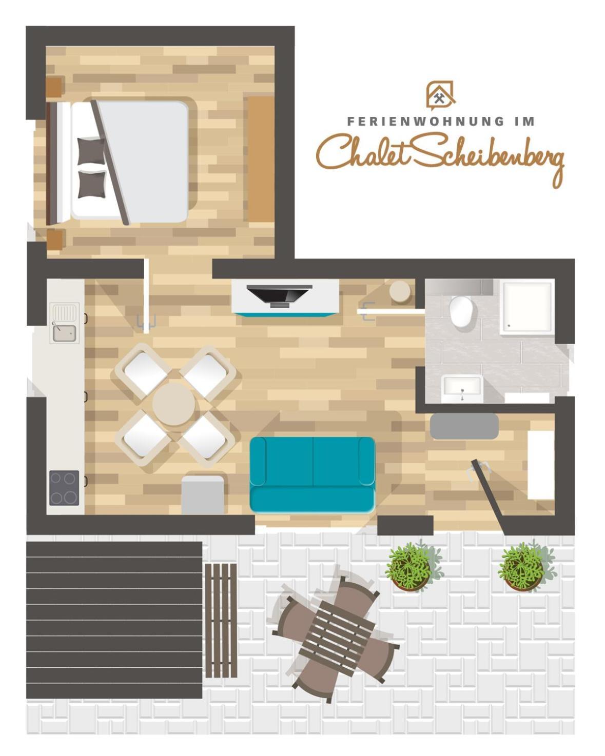 Ferienwohnung Im Chalet Scheibenberg Экстерьер фото
